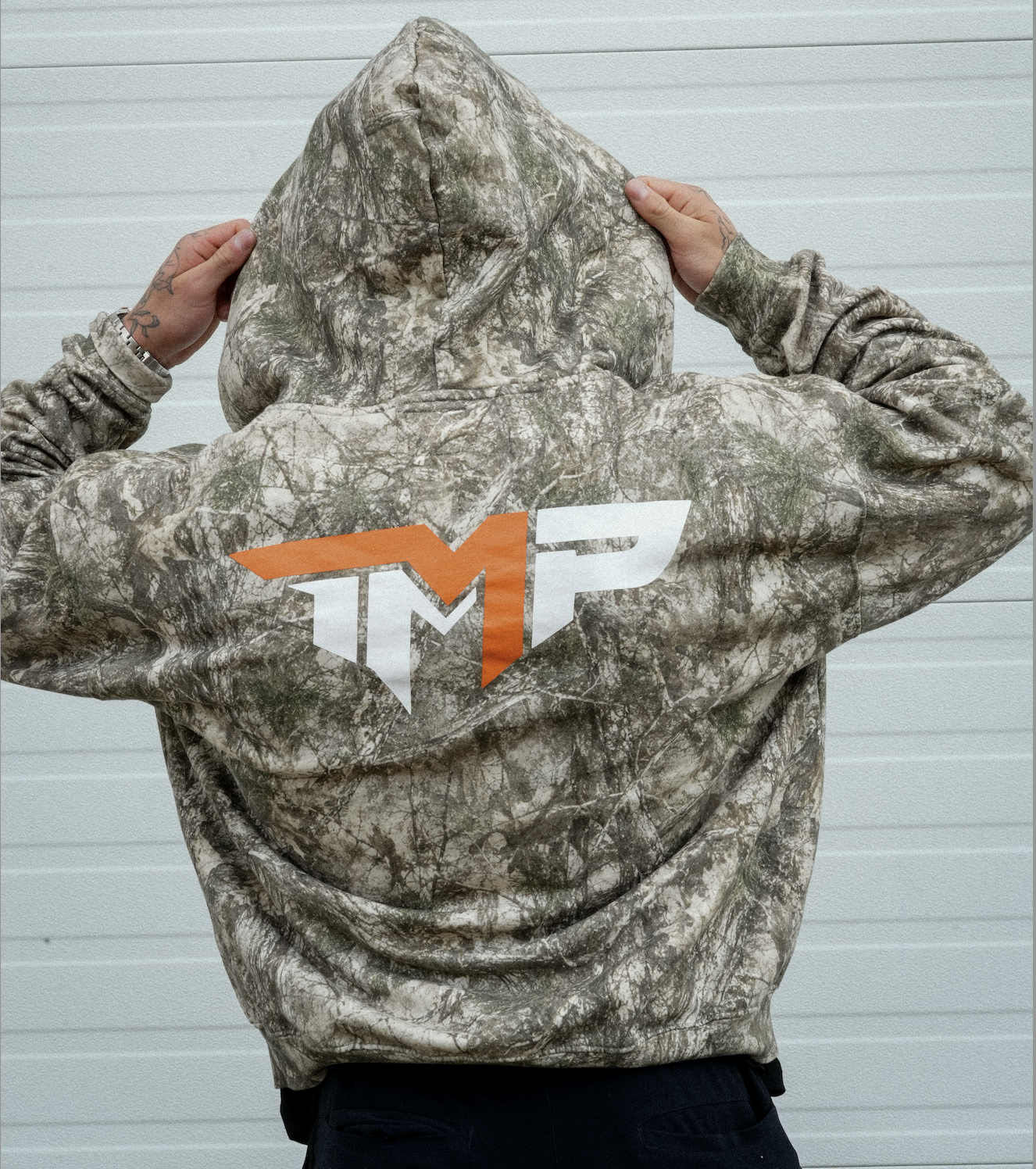 ORIGIN CAMO ZIP UP HOODIE