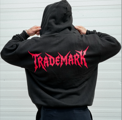 ORIGIN BLACK ZIP UP HOODIE